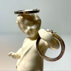 Sterling silver hoop Earrings